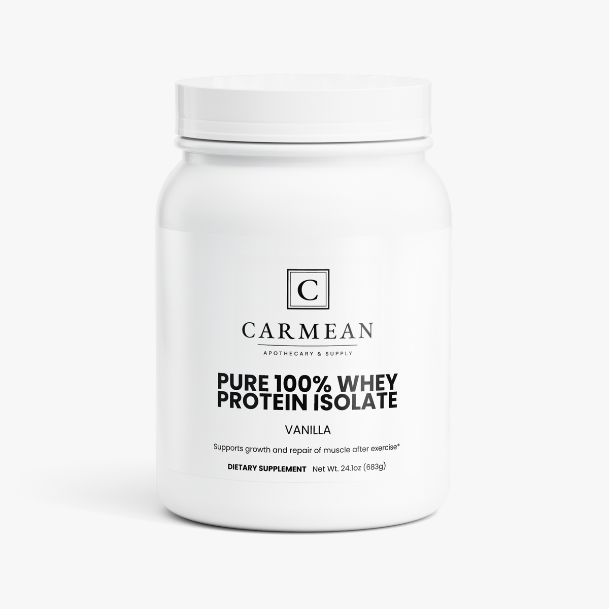 Pure 100% Whey Protein Isolate (Vanilla)